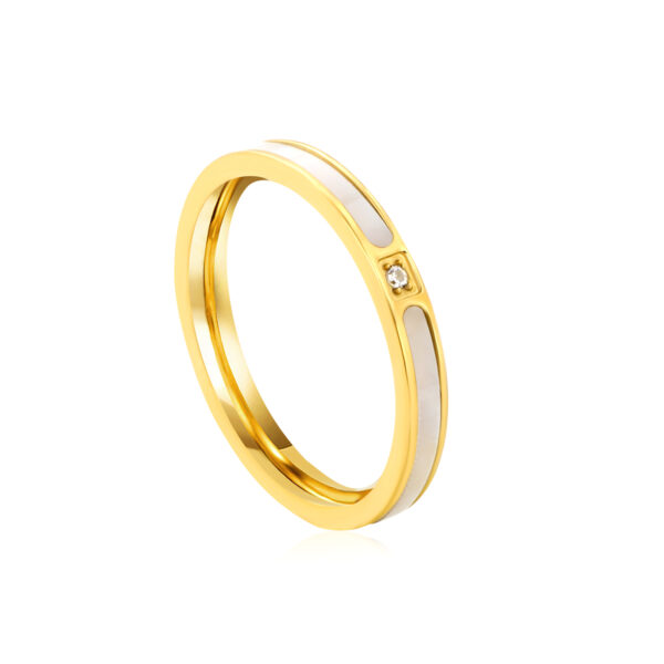 solitaire Accent ring
