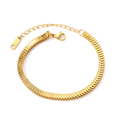 Disc Chain Bracelet