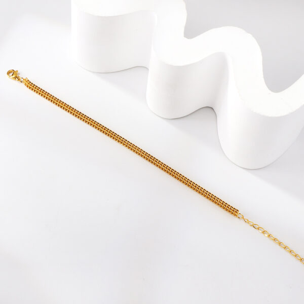 Disc Chain Bracelet
