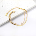 double layer snake chain