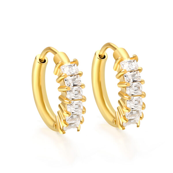 Pavé Hoop Earrings