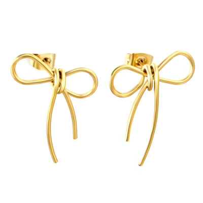 Bow Drop Earrings
