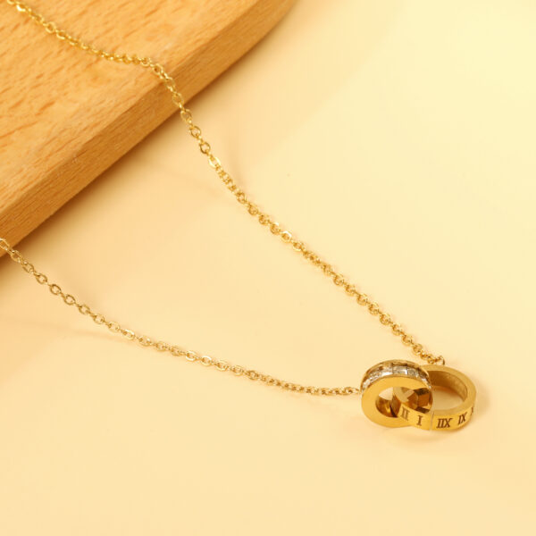 Gold Knot Pendant Necklace