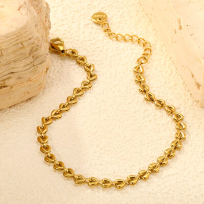 Axora Heart Link Bracelet Heart Link Bracelet