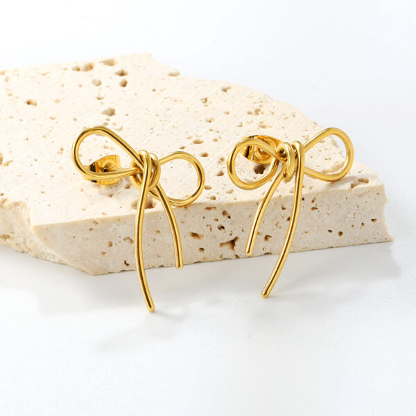 Bow Drop Earrings