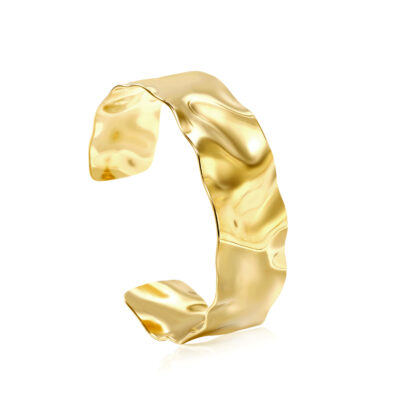 2P2A3165 Organic Wide Cuff Bracelet