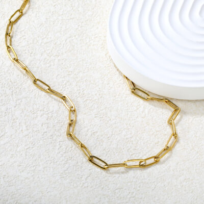 Paperclip Chain Necklace