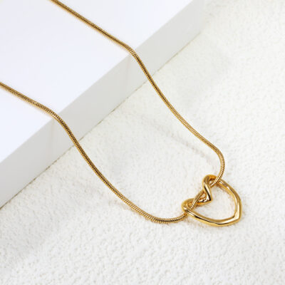 Heart Knot Necklace
