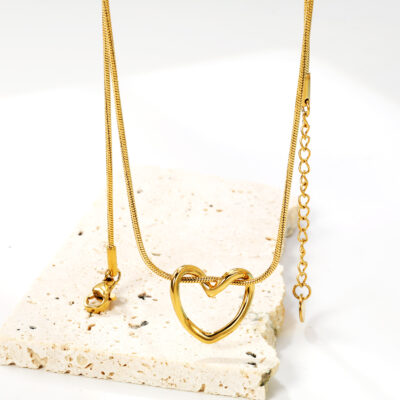 Heart Knot Necklace