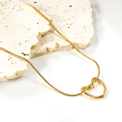 Heart Knot Necklace
