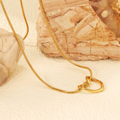 Heart Knot Necklace