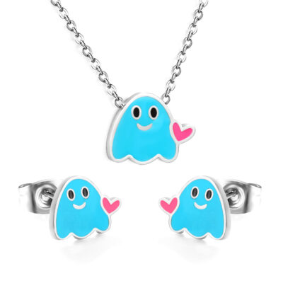 Blue Ghost Jewelry Set