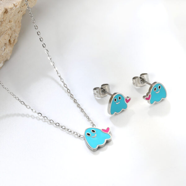 Blue Ghost Jewelry Set