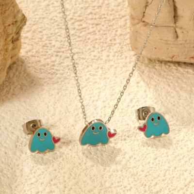 Blue Ghost Jewelry Set
