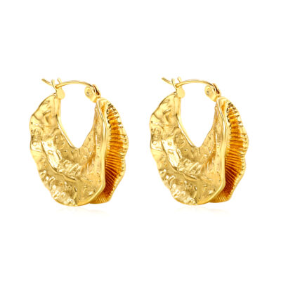 Sculptural Hoop Earrings