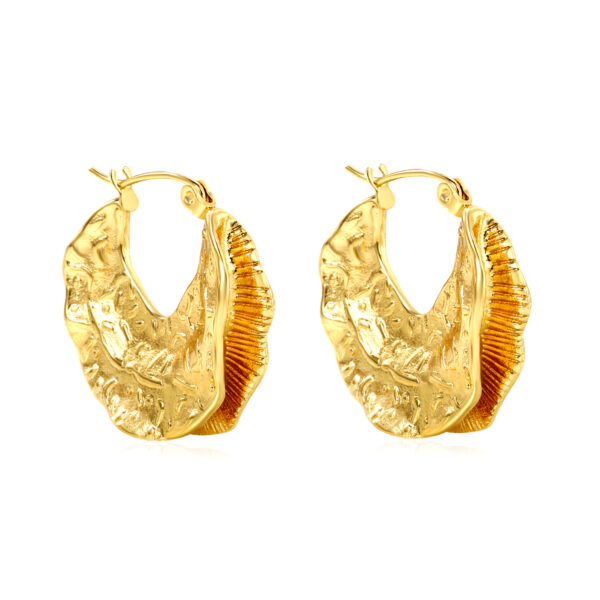 Sculptural Hoop Earrings