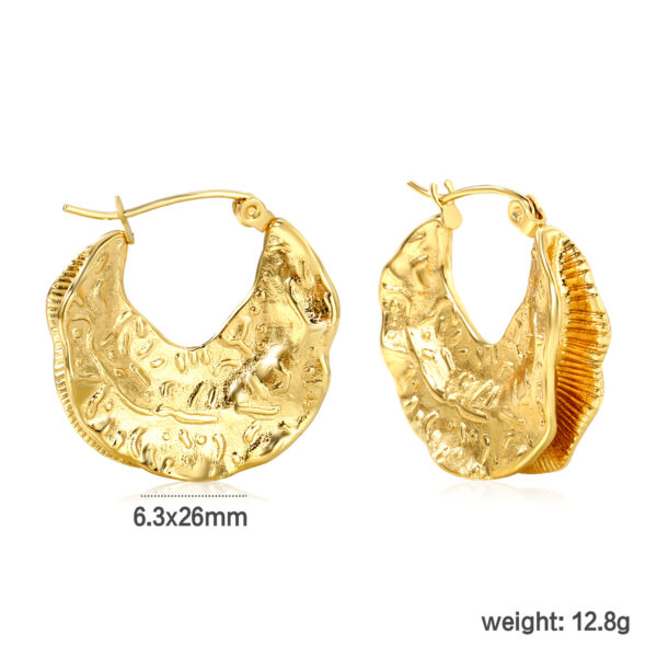 Sculptural Hoop Earrings