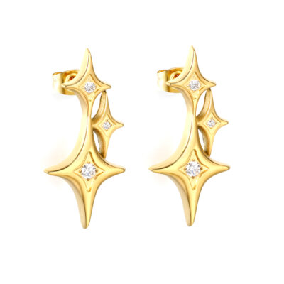 Star Drop Earrings
