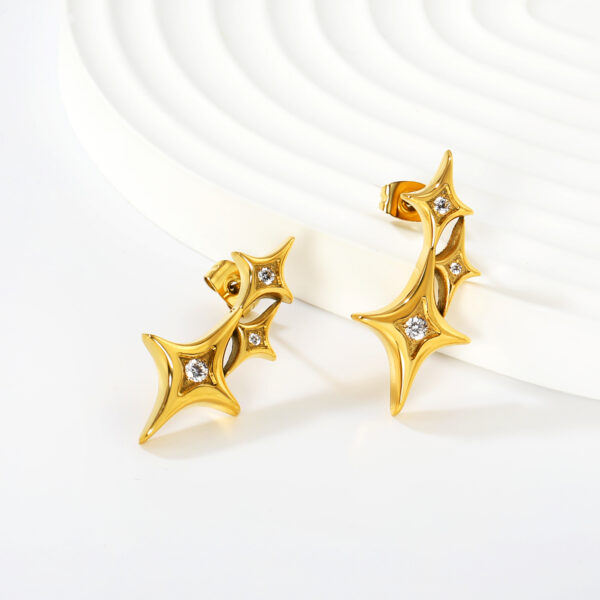 Star Drop Earrings