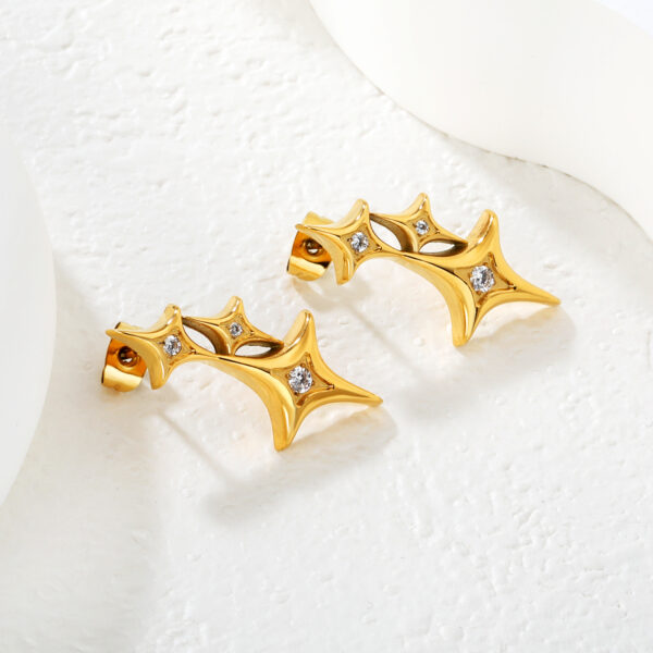 Star Drop Earrings