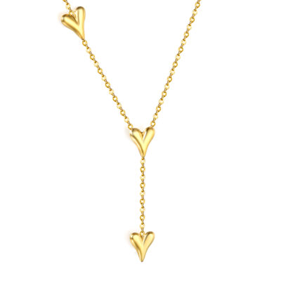 Heart Lariat Necklace