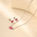 Axora Pink Elephant Jewelry Set Pink Elephant Jewelry Set