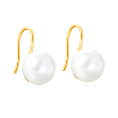 Pearl Drop Hook Earrings