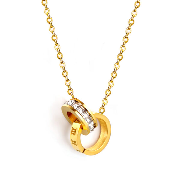Gold Knot Pendant Necklace