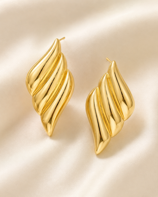 AXORA Flame2 Flame Earrings